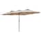 15ft. Outdoor Patio Market Umbrella with Hand Crank